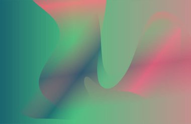 Yaratıcı gradyan modern boya. Dalga şekilleri ve estetik manzaralar. Tasarımınız için yüksek kaliteli illüstrasyon