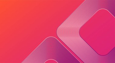 Soyut kırmızı eğimli arkaplan. Geometrik kırmızı çizgiler deseni. Modern kırmızı eğimli çizgiler. Fütürist teknoloji grafik tasarımı. İş, başlık, kapak, duvar kağıdı, web sitesi, broşür