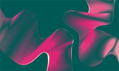 Yaratıcı gradyan modern boya. Çeşitli şekiller ve estetik manzaralar. Tasarımınız için yüksek kaliteli illüstrasyon