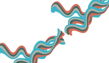 Modern, güzel, gradyan poster arka planı. Geometrik şekilli kaplama şablonu. Sosyal medya, kapak ve afiş için ideal tasarım,