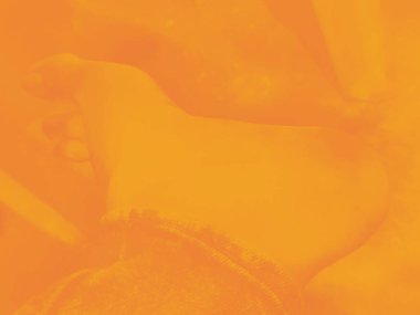 turuncu ve sarı suluboya arka plan