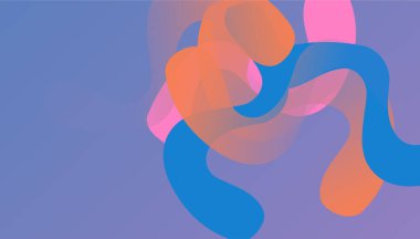 Çapraz çizgiler ve şekillerle soyut geometrik arkaplan. Vektör illüstrasyonu.