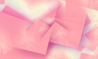 Pembe ve beyaz kağıtlı soyut bir arka plan. Pankart, poster, el ilanı, davetiye, broşür, kart, broşür, broşür, soyut