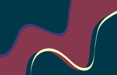 Soyut gradyan poster arkaplan vektörü. canlı perspektifli stil kapağı şablonu geometrik prizma şekli. Sosyal medya, kapak ve afiş için ideal tasarım