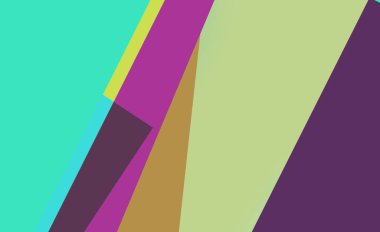 Renkli geometrik ve mobil uygulama şablonu olan düz arkaplan.