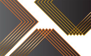 Özet siyah ve altın arkaplan