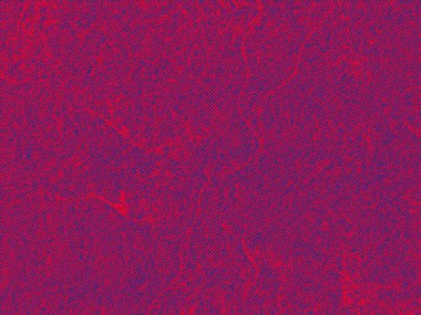 Sanatsal dokuya sahip soyut arkaplan, çeşitli canlı renklerde köşegen çizgiler,