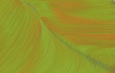 Sanatsal dokunun yer aldığı soyut renkli arkaplan, çeşitli canlı renklerde köşegen çizgiler,