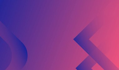 Minimum geometrik eğilim vektör arkaplanını şekillendirir. Dinamik geometrik şekilli soyut gradyan geometrik arkaplan 