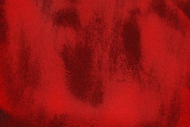 Koyu kırmızı grunge soyut arka plan. Kırmızı koyu grunge arka planı. Bokeh odaklı ışıklar ve gölgeli kırmızı soyut arkaplan.