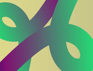 Dinamik şekilli soyut Renkler Arkaplanı Gradyan Çizgileri. Vektör 3 Boyutlu Dalgalı Gökkuşağı Grafik Tasarımı