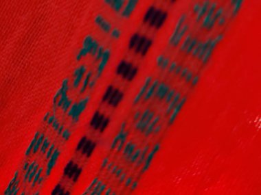 kırmızı, mavi ve beyaz kumaş