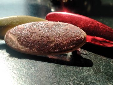 Lezzetli yiyeceklere yakın.