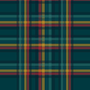 Tartan desenli arka plan. Tartan, ekose desenli arka plan. Retro tarzı. Moda illüstrasyonu, vektör duvar kağıdı. Tekstil. Parlak ekose kumaş arkaplanı
