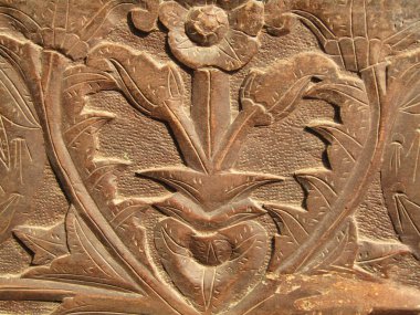 Kalbin ahşap oyması