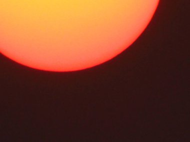 Dağlarda gün batımı