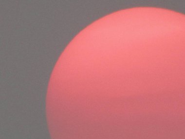 Dağlarda güzel bir gün batımı