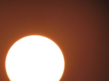 Gökyüzünde gün batımı