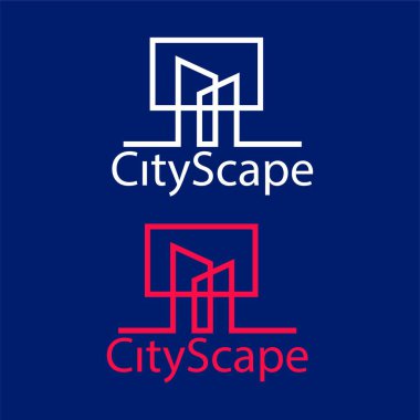 Emlak ve ev binaları logo simgeleri tasarım, emlak ve ev binaları logo simgeleri şablonu