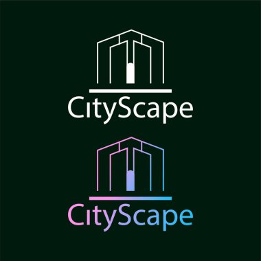 Emlak ve ev binaları logo simgeleri tasarım, emlak ve ev binaları logo simgeleri şablonu