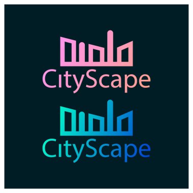 Emlak ve ev binaları logo simgeleri tasarım, emlak ve ev binaları logo simgeleri şablonu