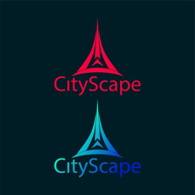 Emlak ve ev binaları logo simgeleri tasarım, emlak ve ev binaları logo simgeleri şablonu