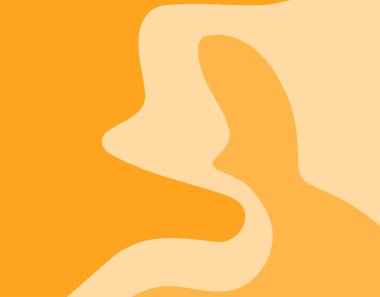 Geometrik vektör şekillerine sahip sarı, pürüzsüz soyut desen, baskılar, duvar kağıtları ve dijital projeler için modern sanat tasarımı