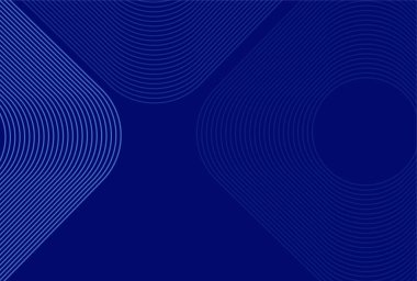 Mavi Soyut Geometrik Şekiller, Modern Minimalist Tasarımlar İçin Mavi Renk Paleti