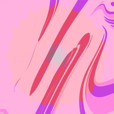 Minimalist tasarım arkaplanları için modern soyut geometrik şekiller ve renk paleti