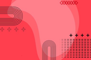 Modern renkli soyut kapaklar. Minimum kapak tasarımı. Geometrik arkaplan. Vektör çizimi. Vektör İllüstrasyonu