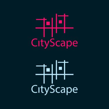 Emlak ve ev binaları logo simgeleri tasarım, emlak ve ev binaları logo simgeleri şablonu