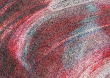 Renkli fırça darbeleriyle soyut, sanatsal doku duvar kağıdı arkaplanı. Fırça darbeleri ve boya lekeleriyle renkli boya..