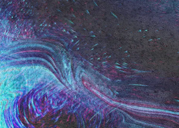 Soyut mavi renkler dalgalı yumuşak doku arkaplanı, modern tarz mavi desenli zarif eğriler, pürüzsüz şekiller, kopyalama alanı olan soyut sanat