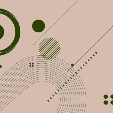 Geometrik şekiller vektör arkaplanı 