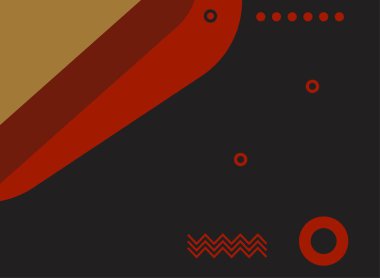 Modern soyut tasarımı kapsar. Renkler tasarımı en aza indirir. Geometrik arkaplan. Vektör çizimi. Vektör İllüstrasyonu