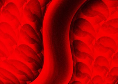 Suluboya boya ile soyut kırmızı yumuşak doku arka plan, grunge yumuşak desen