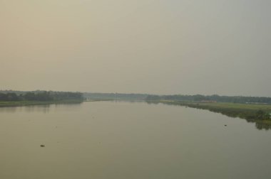 Nehirden köye manzara