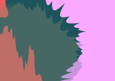 Geometrik şekilli soyut arkaplan. Düz bir şekilde vektör illüstrasyonu. Poster, kart, afiş, el ilanı için tasarım ögesi.