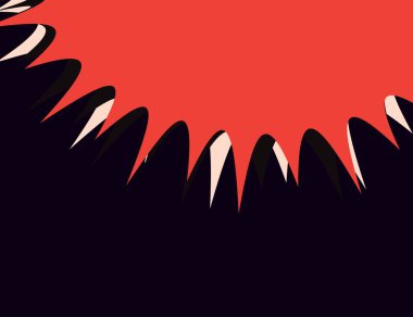 Geometrik şekilli soyut arkaplan. Düz bir şekilde vektör illüstrasyonu. Poster, kart, afiş, el ilanı için tasarım ögesi.