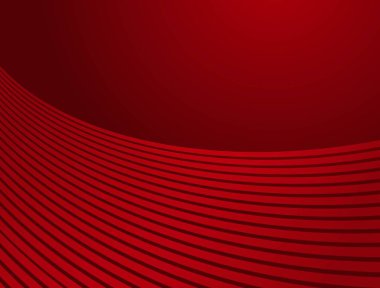 Geometrik şekilli soyut kırmızı arkaplan. Düz bir şekilde vektör illüstrasyonu. Poster, kart, afiş, el ilanı için tasarım ögesi.