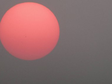 Ormanda güzel bir gün batımı