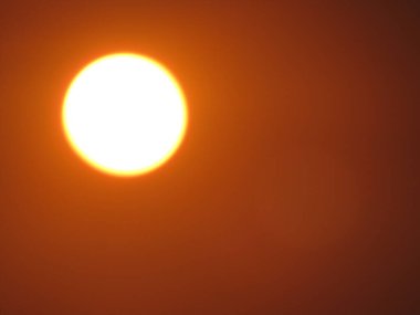 günbatımı gökyüzü güneş ile