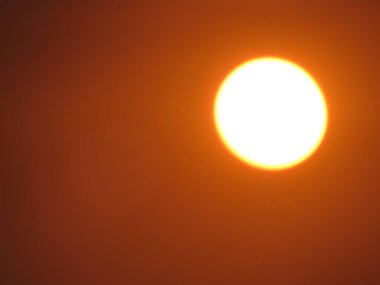 Akdeniz'de Kuzey İsrail'in on Sunset