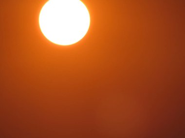 Bulutlu güzel gökyüzü