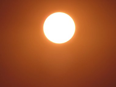 Akşamları güzel gün batımı