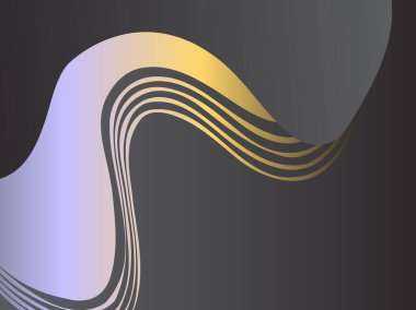 Siyah zemin üzerinde soyut geometrik çizgiler deseni. Kitap sayfası, resim, baskı, mobil arka plan, kitap, kapak, ekran koruyucuları, web sayfası için desenli modern tasarım kullanımına sahip zarif koyu gri renk,