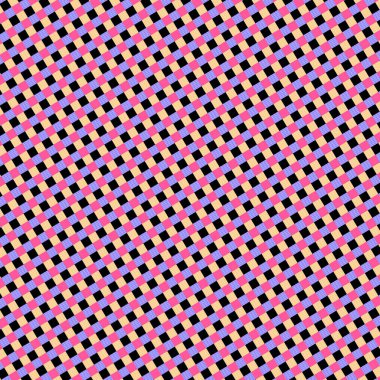 Renksiz ekose desenli temiz, tek renkli bir şekil, modern tekstil tasarımları, arka planlar veya grafik elementleri için ideal.