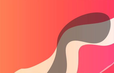 Reklam, baskı, kitap kapakları, mobil duvar kağıtları ve web için geometrik şekilli kırmızı soyut arkaplan tasarımı