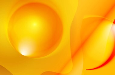 Reklam, baskı, kitap kapakları, mobil duvar kağıtları ve web için geometrik şekilli sarı soyut arkaplan tasarımı