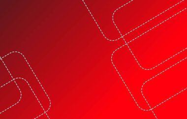 Kırmızı gradyan minimal çizgiler tasarımı kapsar. Geometrik arkaplan. Vektör çizimi. Vektör İllüstrasyonu